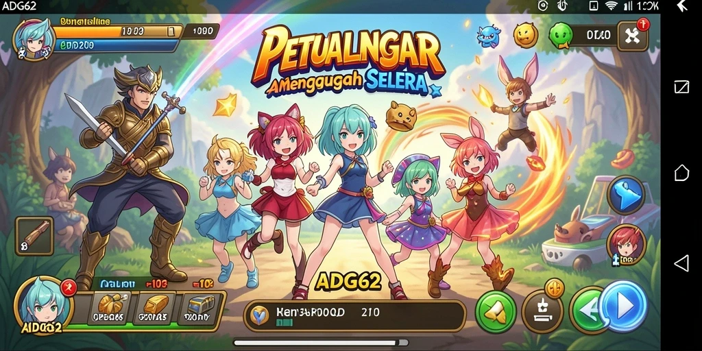 Screenshot menarik dari gameplay <strong>ADG62</strong> yang menunjukkan aksi seru.