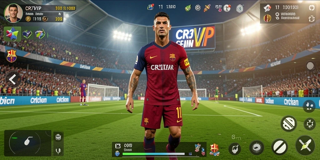 Tampilan gameplay SLG yang menarik dan interaktif dari CR7VIP.
