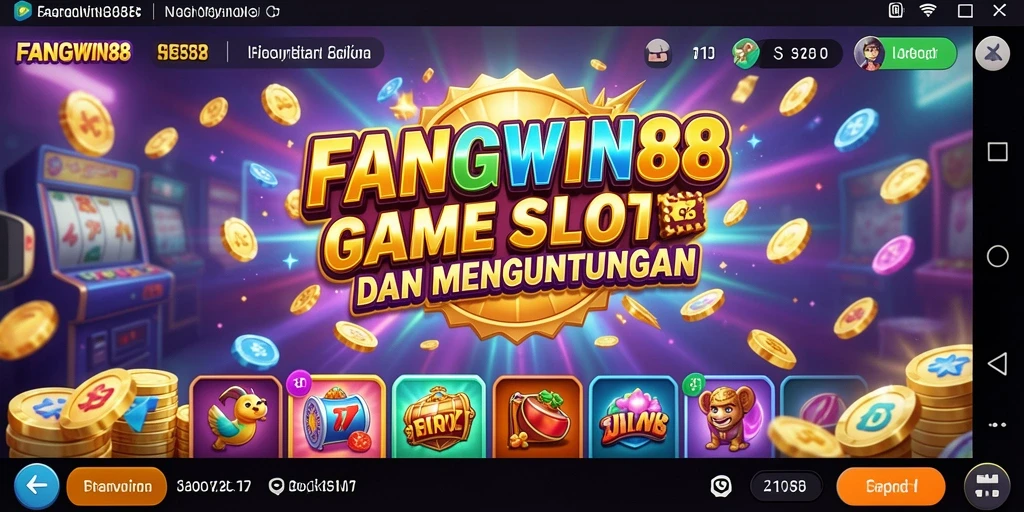Tampilan gameplay menarik dari FANGWIN88 dengan slot yang seru.