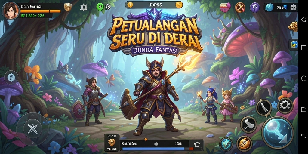 Tangkapan layar gameplay IDR89 menunjukkan petualangan seru dan menegangkan.