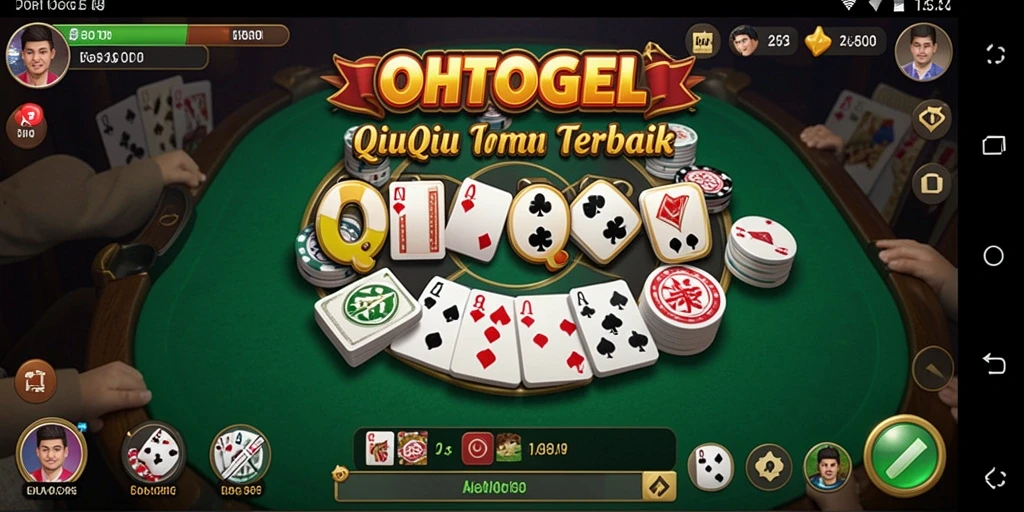 Gameplay menyenangkan OHTOGEL yang menampilkan aksi QiuQiu yang seru.