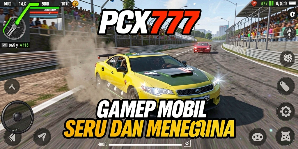 Gameplay menarik dari PCX777 dengan balapan yang menegangkan.