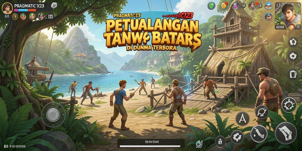 Screenshot PRAGMATIC123 menampilkan petualangan seru di dunia Open World.