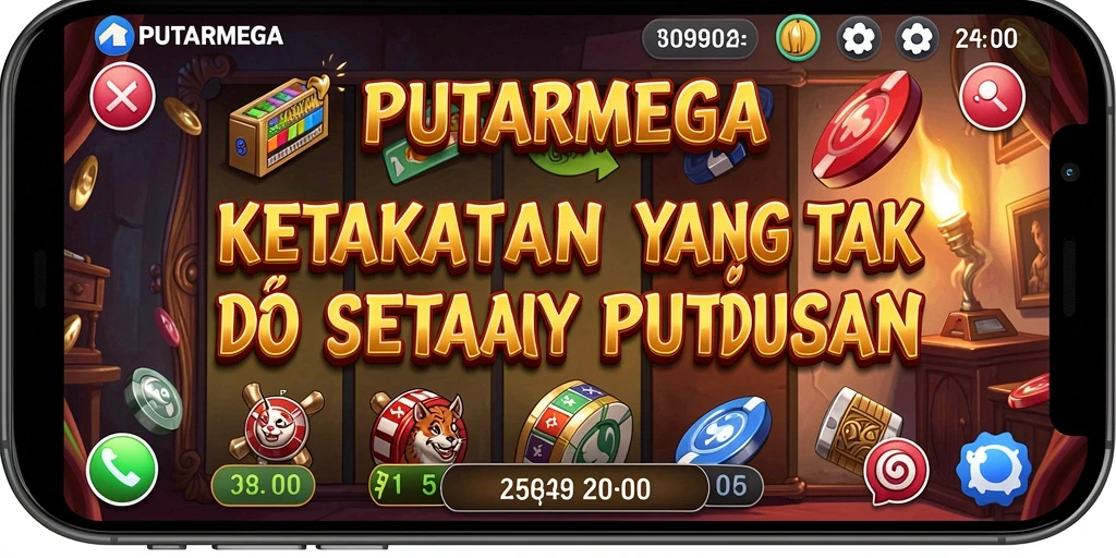 Tangkapan layar menampilkan suasana mencekam di PUTARMEGA.