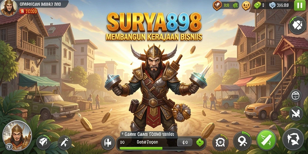 Tampilan gameplay yang menarik dalam SURYA898 dengan elemen Tycoon yang menggugah.