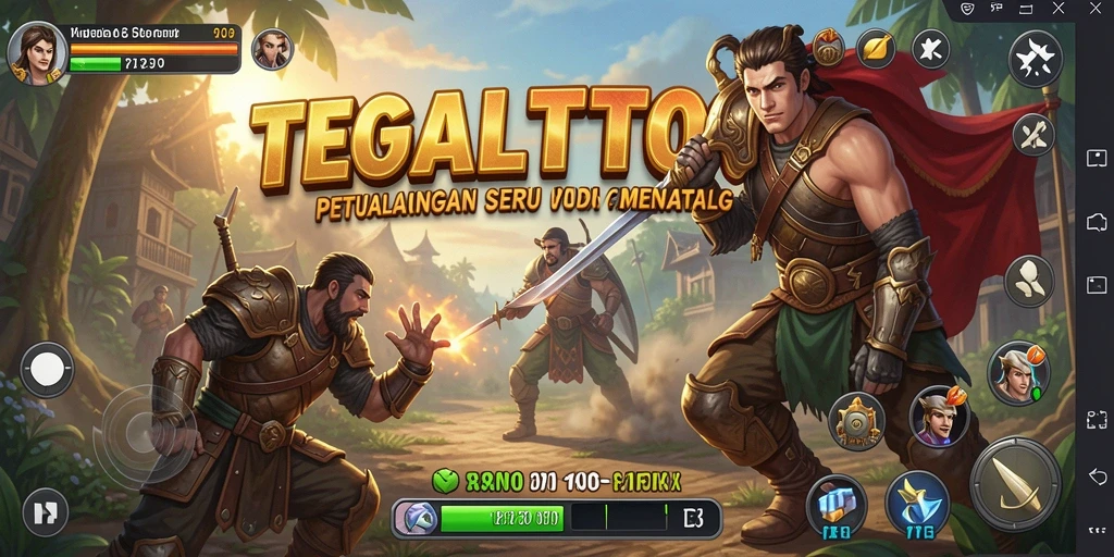 Gameplay TEGALTOTO yang seru dan menantang di dunia petualangan.